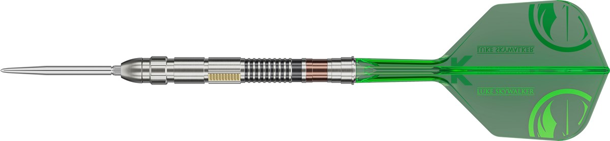 Target Darts Star Wars Luke Skywalker "The Jedi Knight" Light Saber Edition 95% Tungsten SP Steel Tip Darts 24 grams