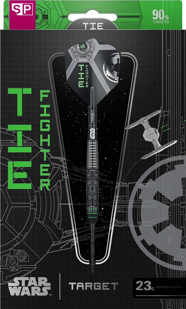 Target Darts Star Wars X-Wing 90% Tungsten SP Steel Tip Darts 24 grams
