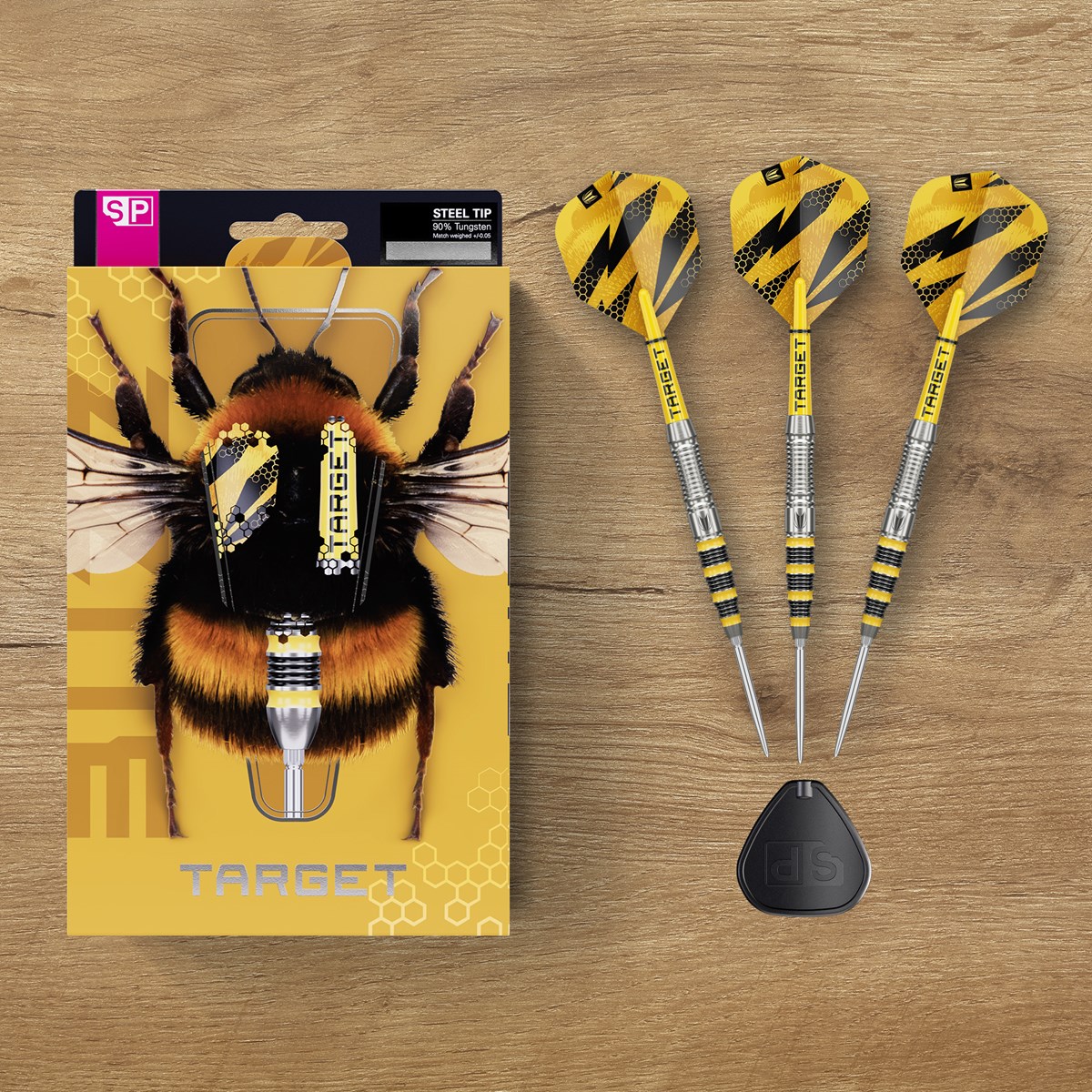 Target Buzz SP03 90% Swiss Point Steel Tip Darts 25 grams