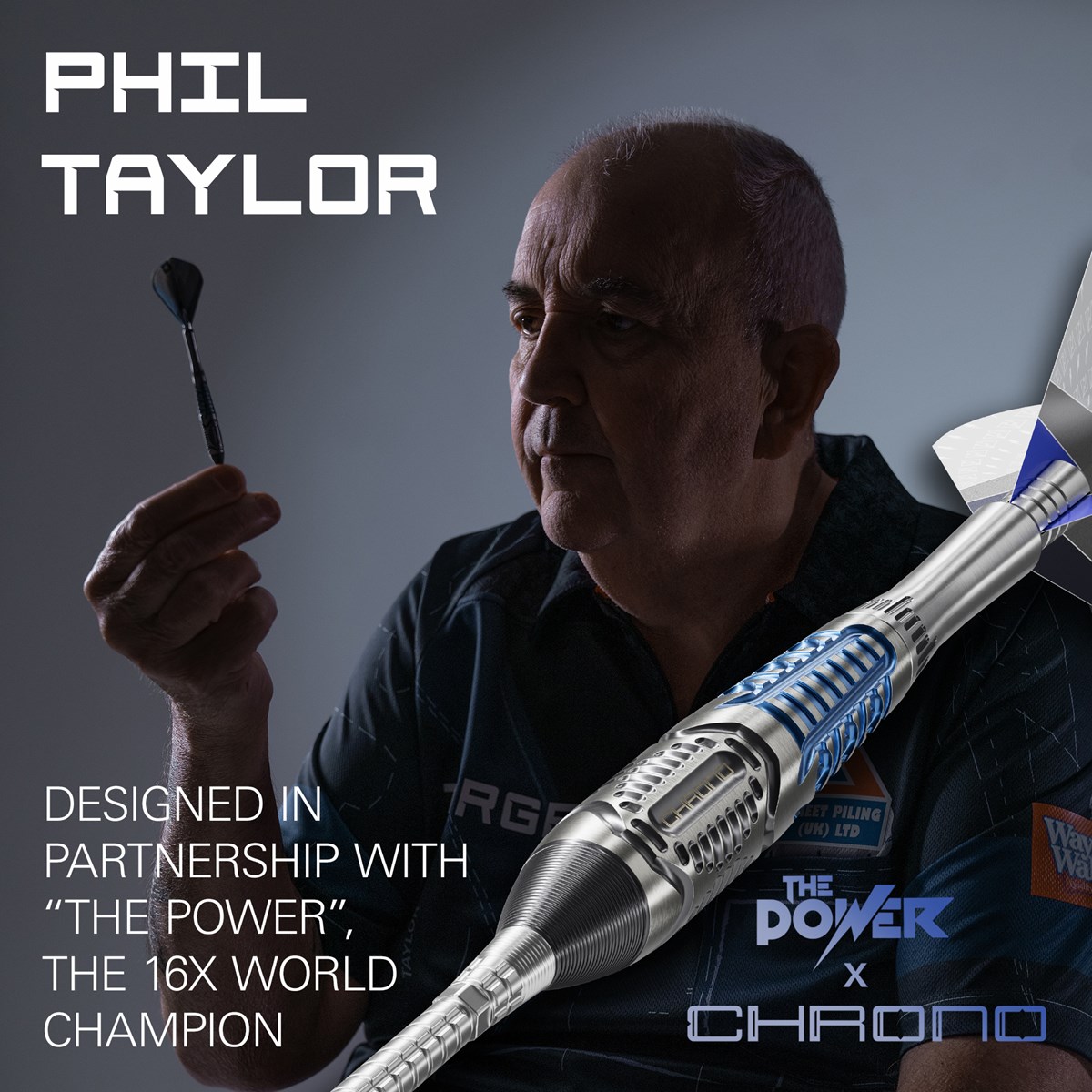 Target Darts Phil Taylor Power Chrono Swiss Point Steel Tip Darts 22 grams