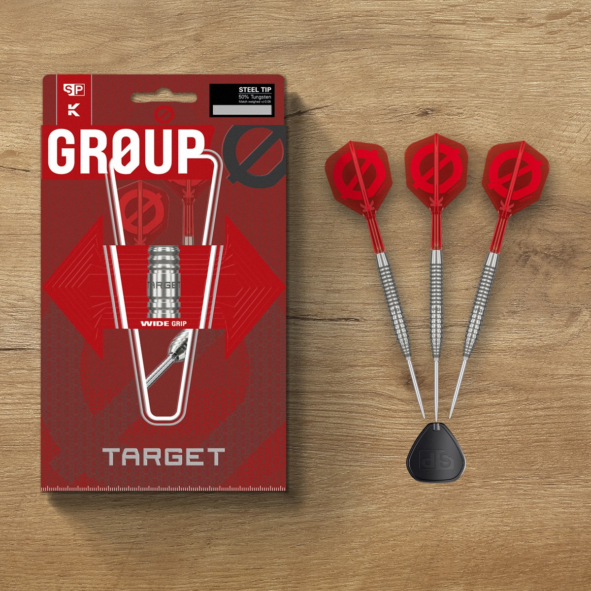 Target Group Ø 02 50% Swiss Point Steel Tip Darts 21 grams