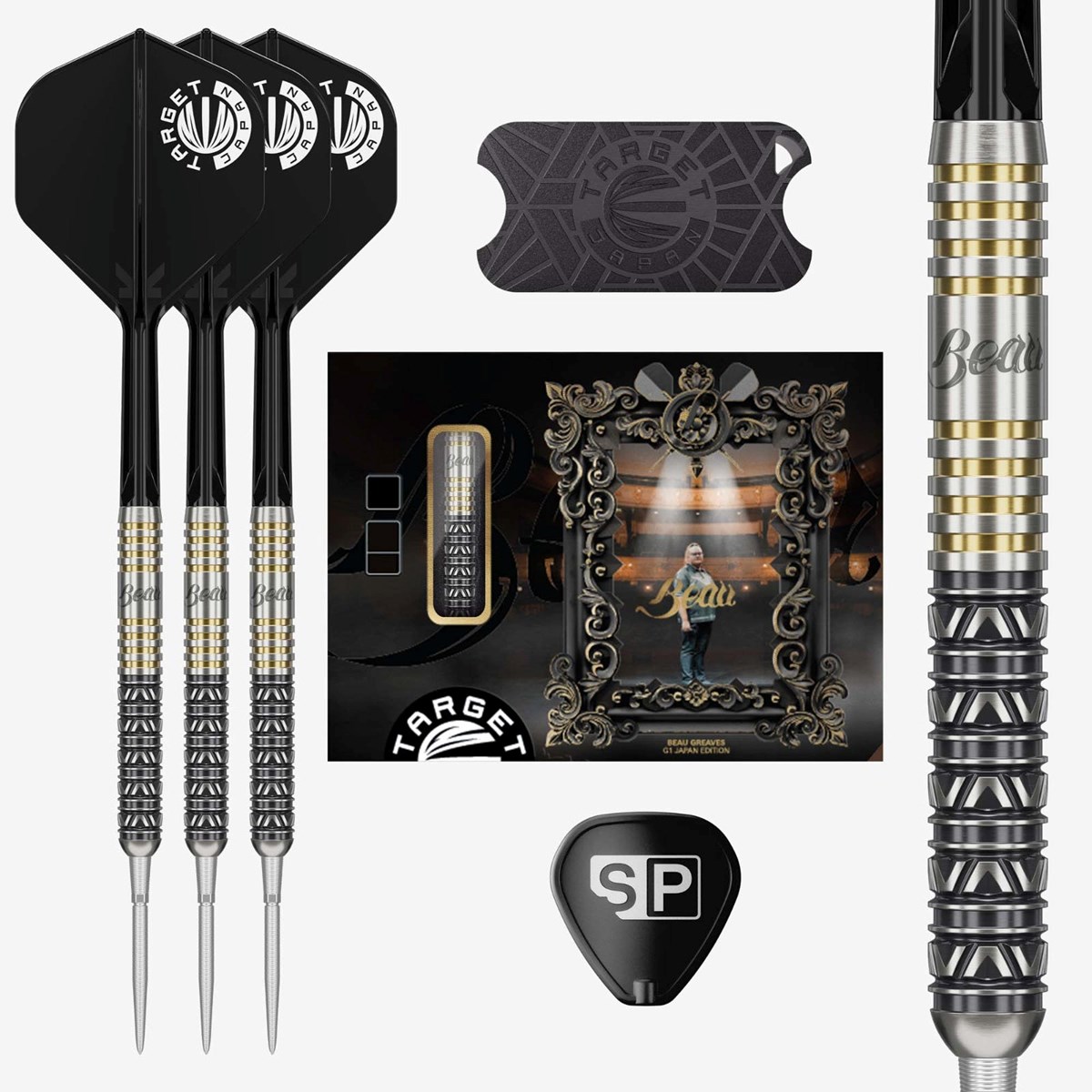 Target Beau Greaves Japan Edition 90% SP Steel Tip Darts 22 grams