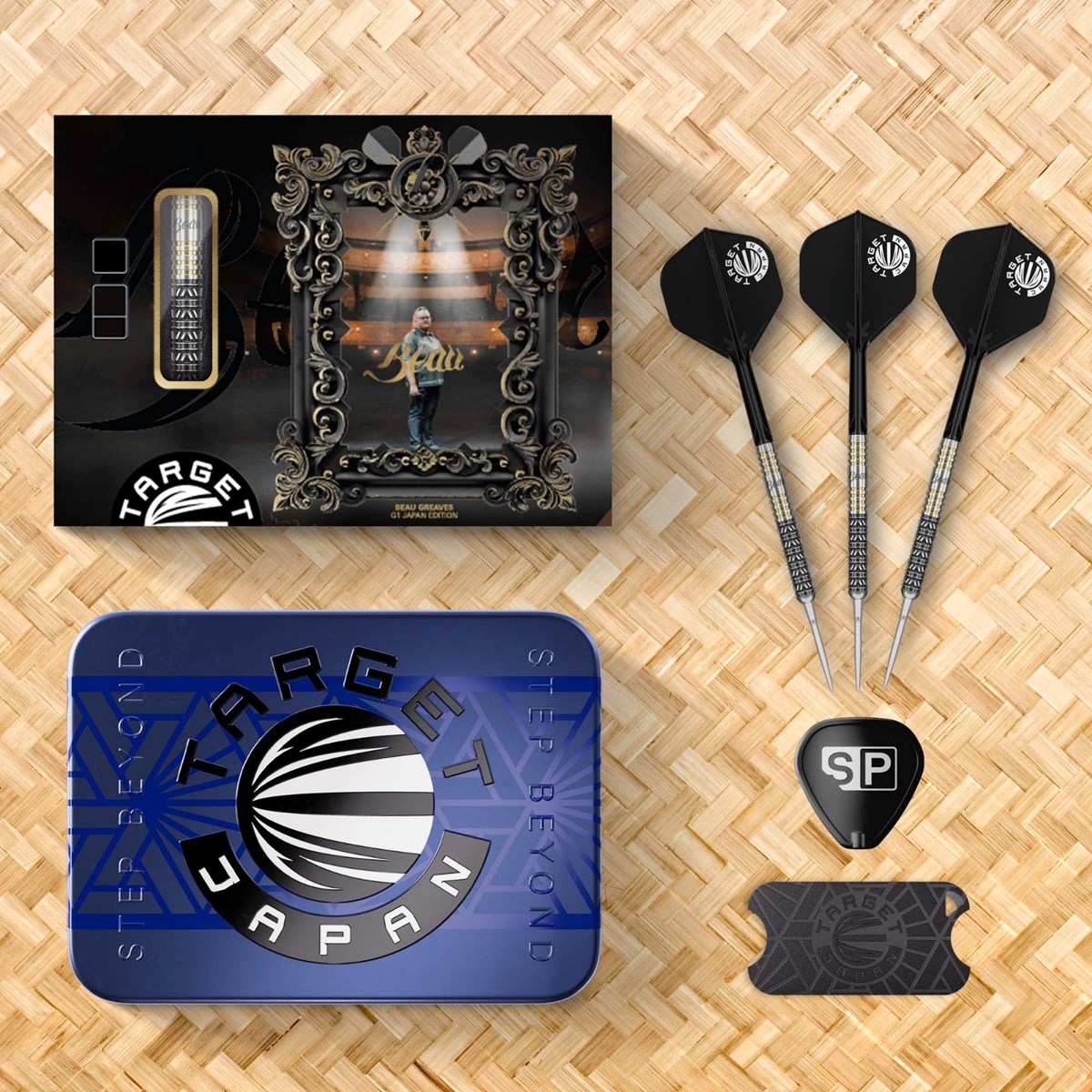 Target Beau Greaves Japan Edition 90% SP Steel Tip Darts 23 grams