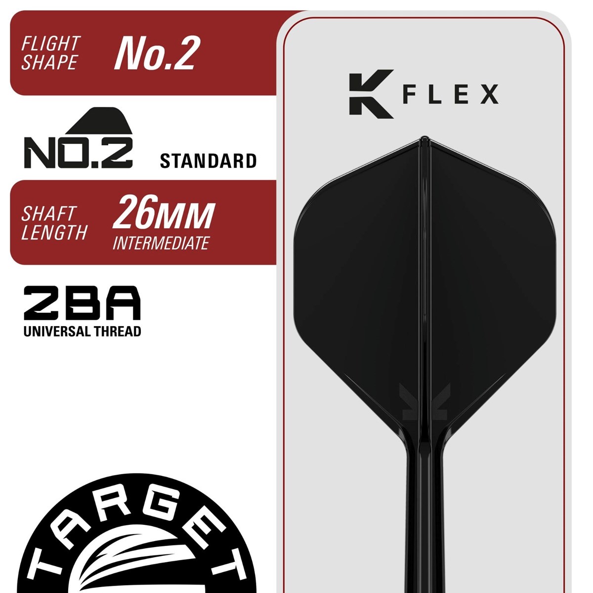 Target Black Marque Enzo SP Steel Tip Darts 24 grams