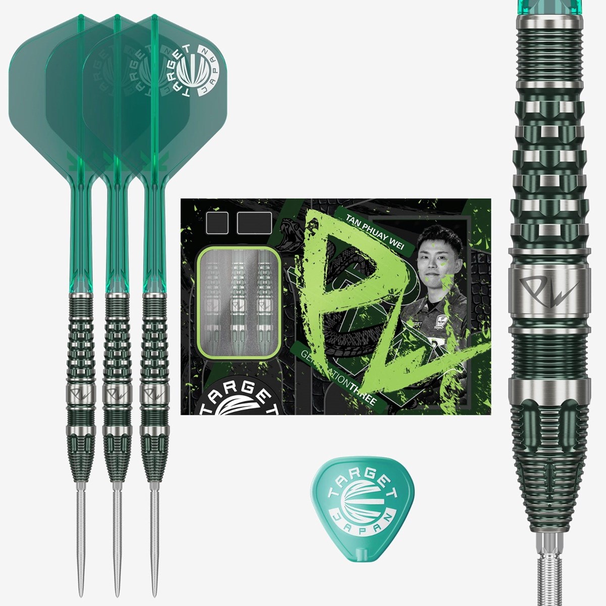 Target Prime Pw G3 90% SP Steel Tip Darts 23 grams