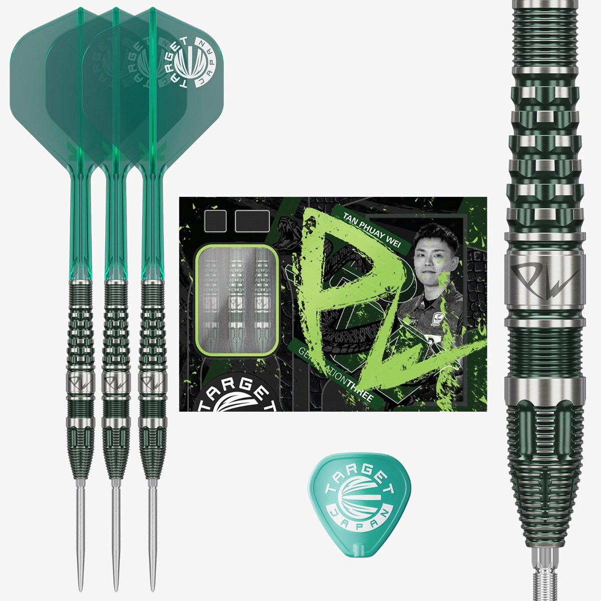Target Prime Pw G3 90% SP Steel Tip Darts 25 grams