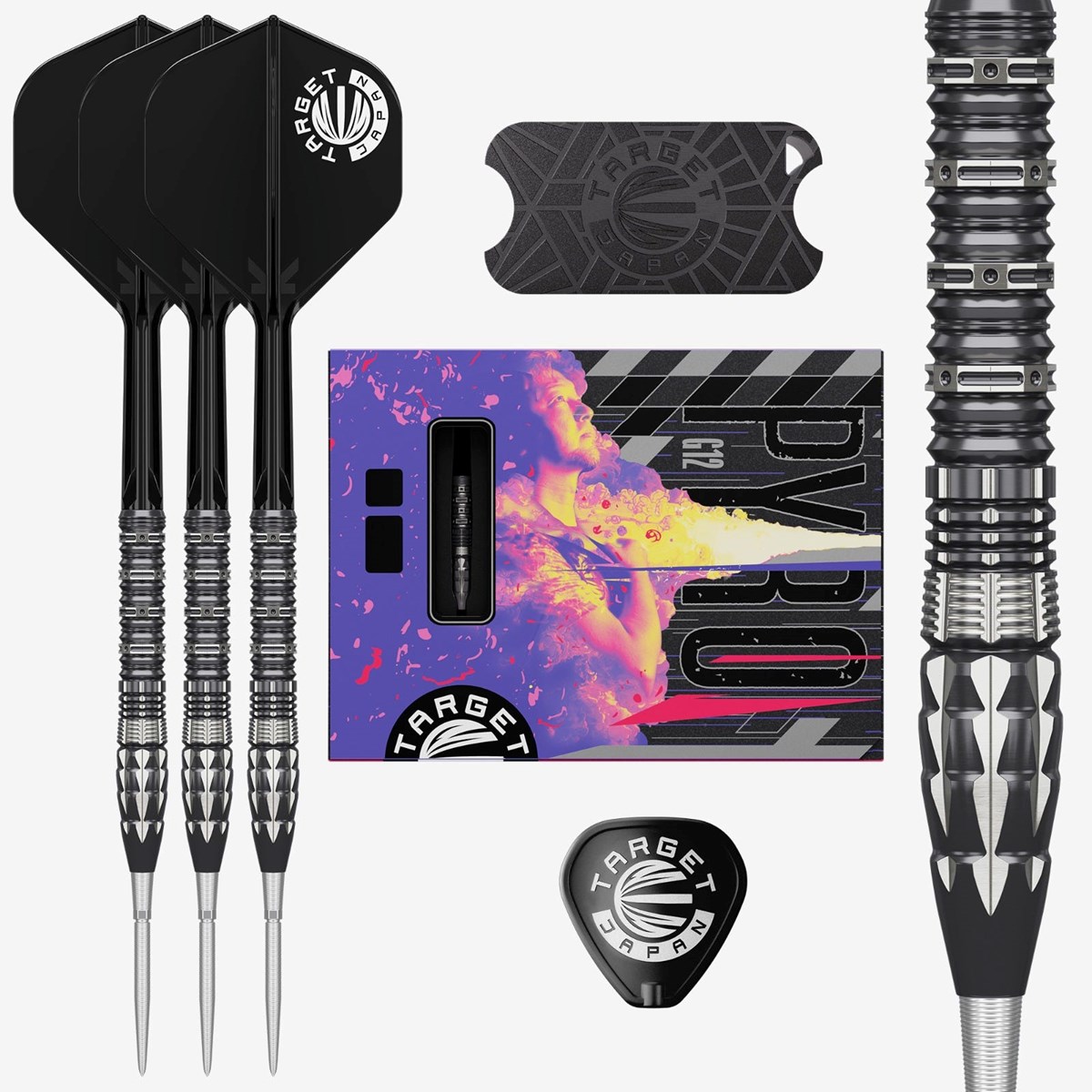Target Pyro G12 90% SP Steel Tip Darts 23 grams
