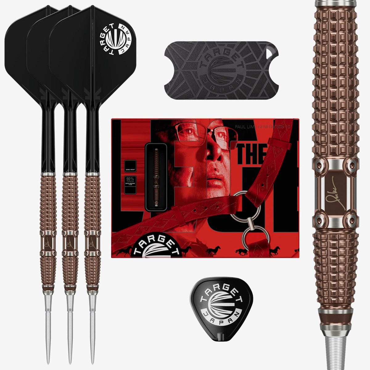 Target Paul Lim The Legend G10 90% SP Steel Tip Darts 25 grams