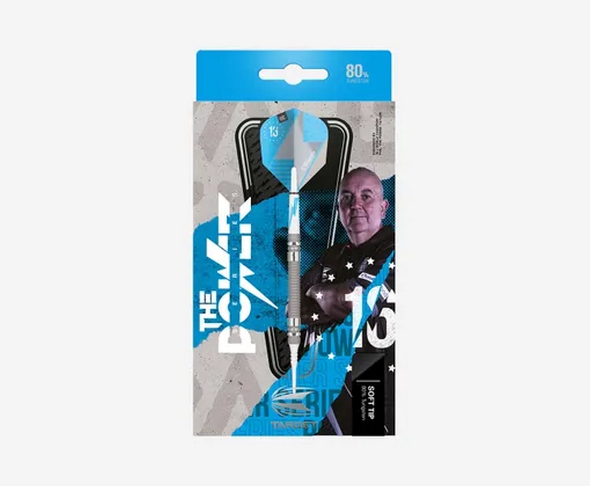 Target Darts Power Series Silver  Soft Tip  19 grams