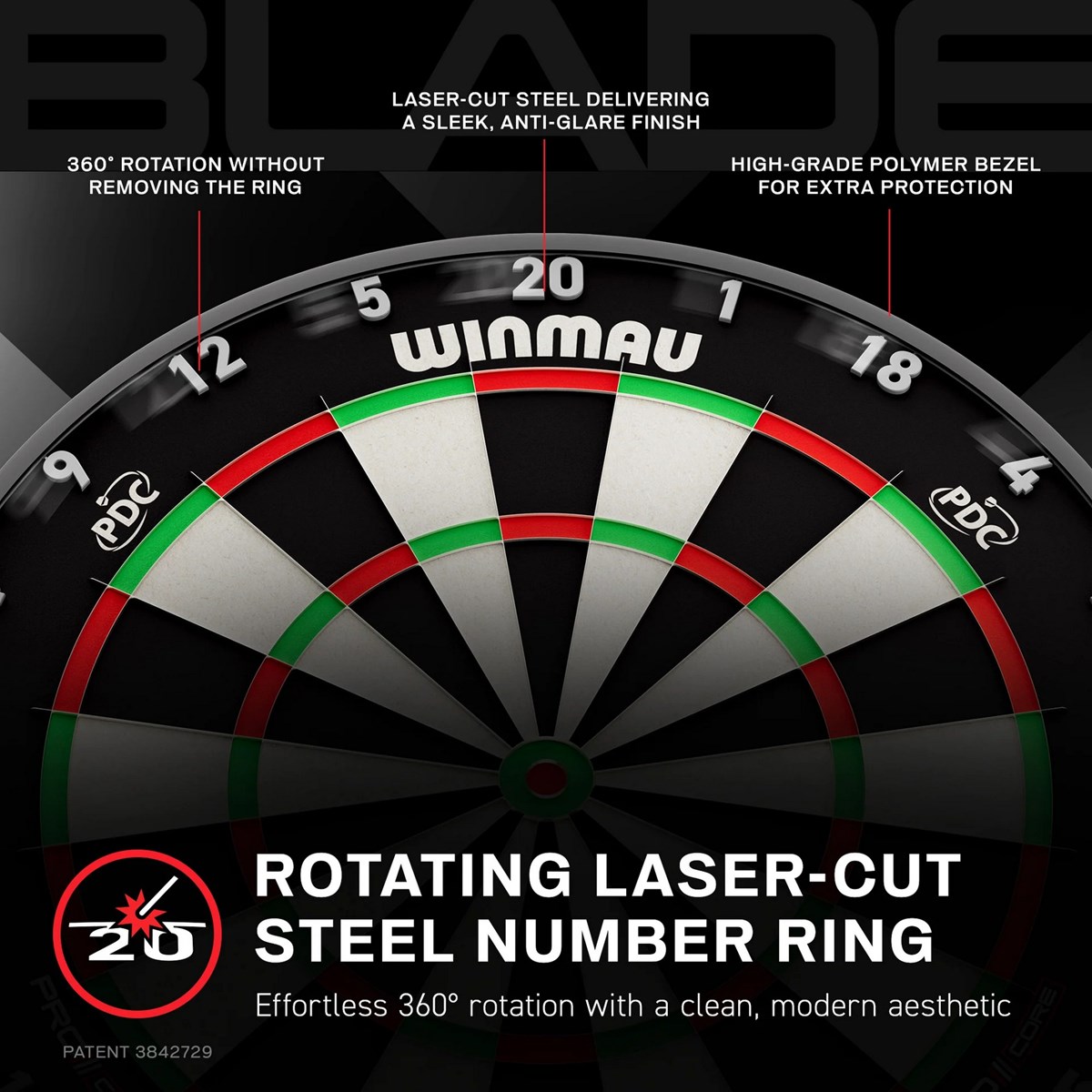 Winmau Blade X "Official PDC" Dartboard