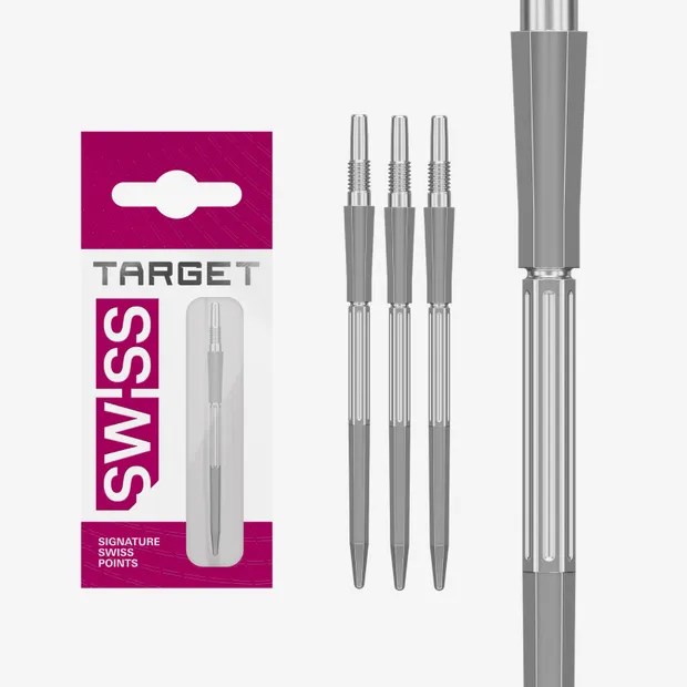 Target Darts Elysian Archetype 43 Swiss Point - Silver (42mm)