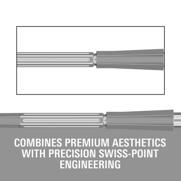 Target Darts Elysian Archetype 43 Swiss Point - Silver (42mm)