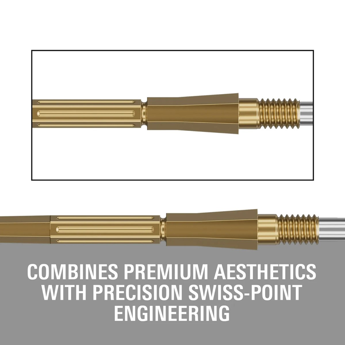 Target Darts Elysian Archetype 43 Swiss Point - Gold (30mm)