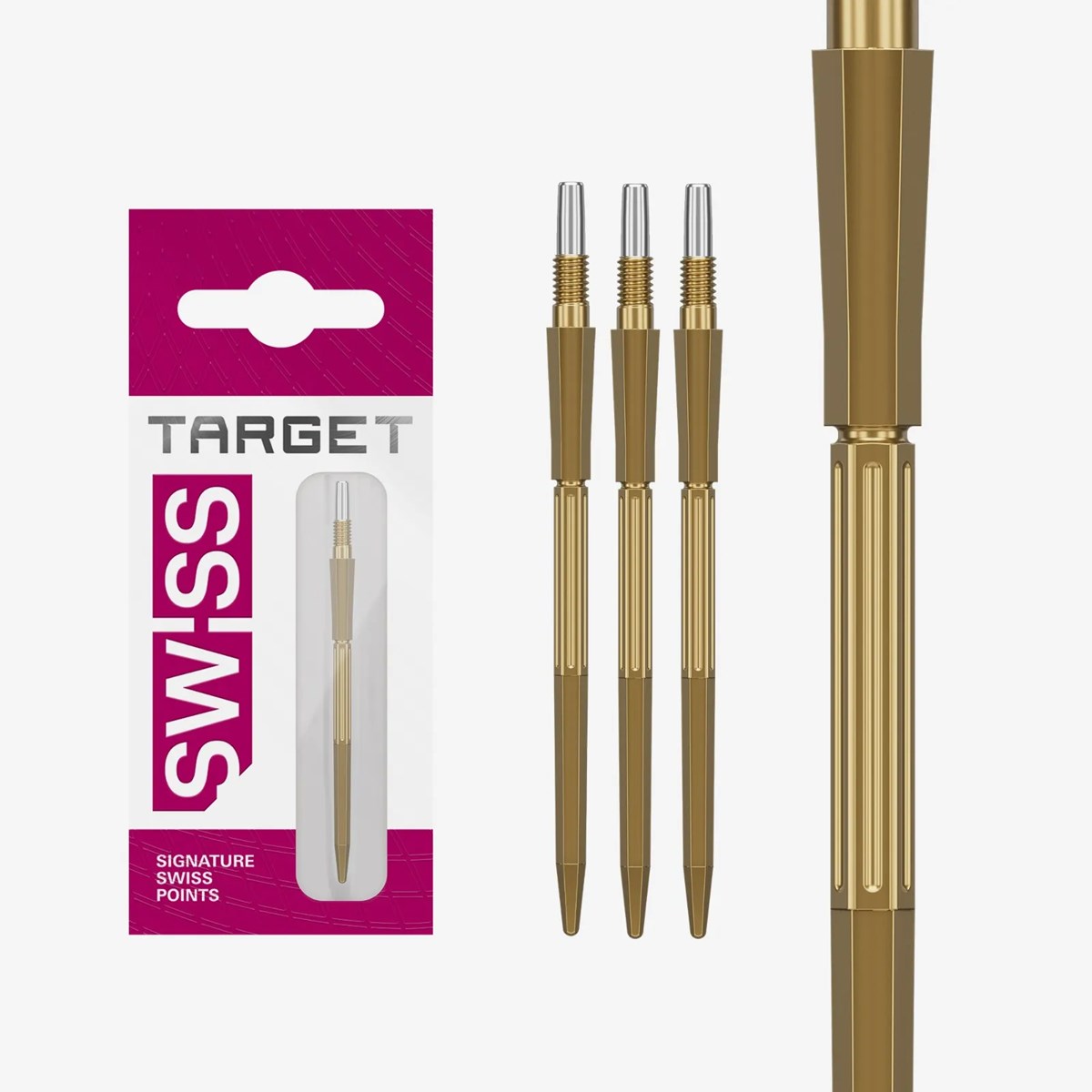Target Darts Elysian Archetype 43 Swiss Point - Gold (42mm)