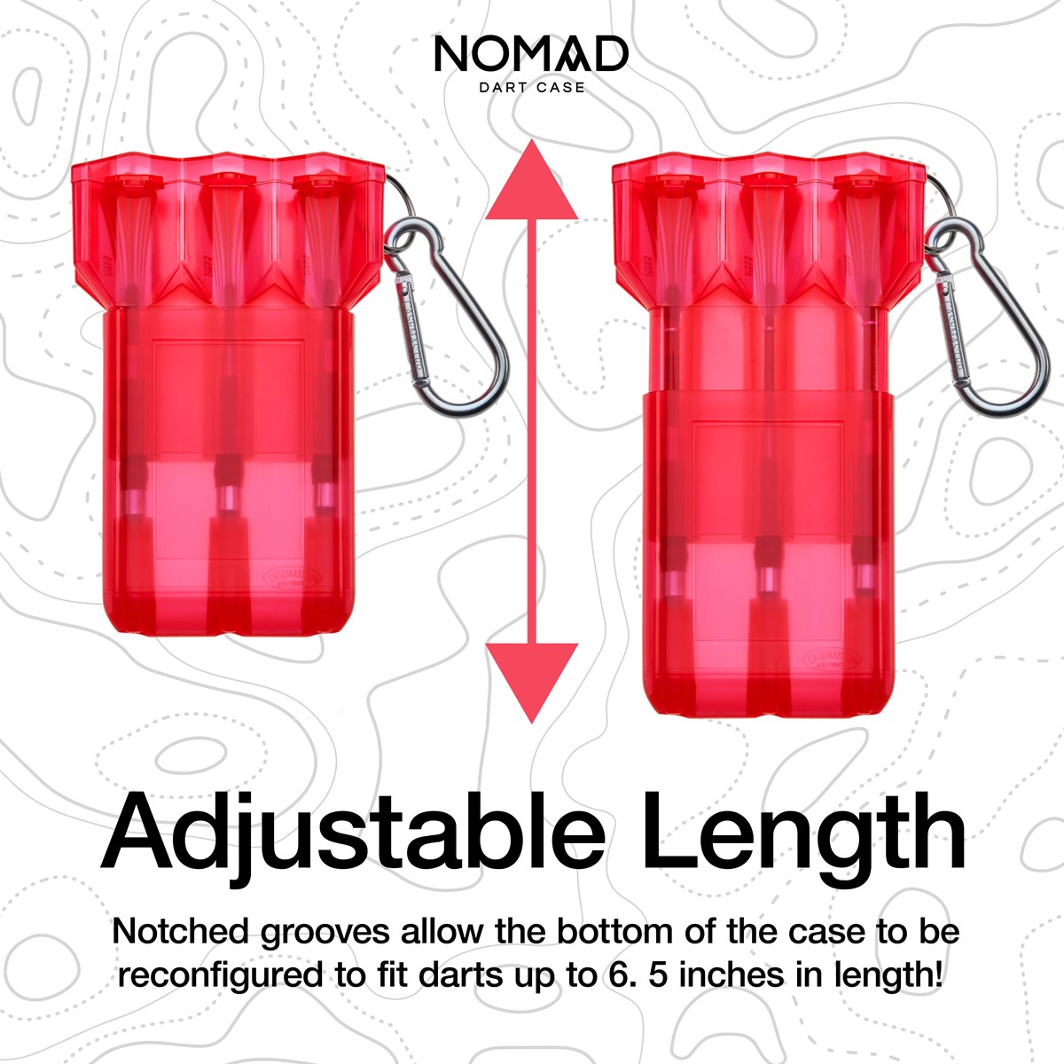 GLD Nomad Dart Case - Red