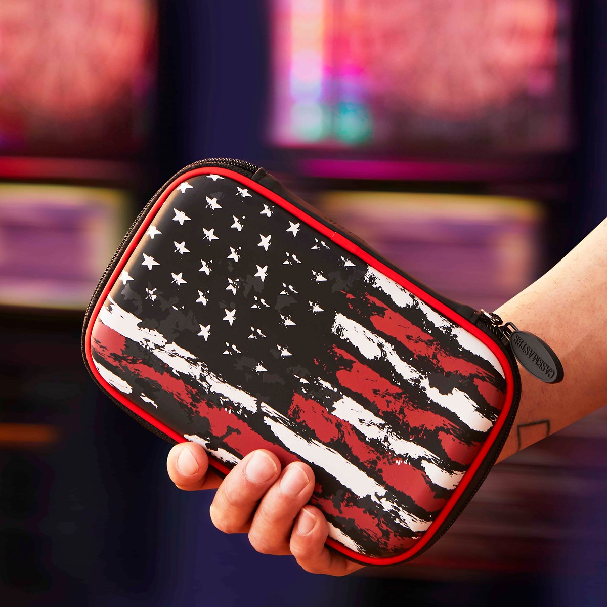 GLD Casemaster Sentinel Dart Case - American Flag