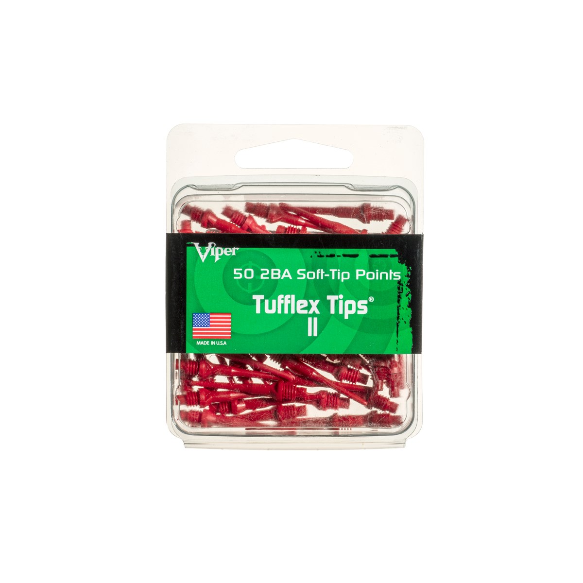 GLD 2BA Tufflex Tips II - Red (50 ct)