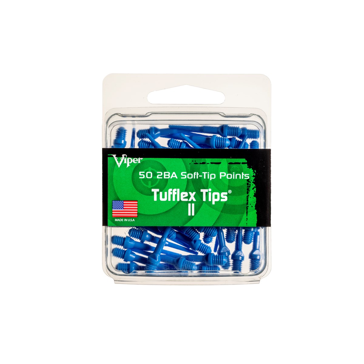 GLD 2BA Tufflex Tips II - Blue (50 ct)