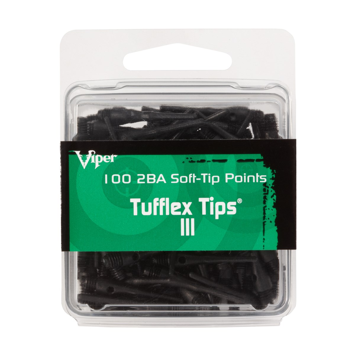 GLD 2BA Tufflex Tips III - Black 100 ct.