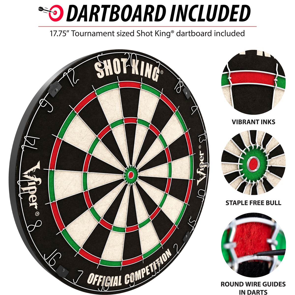 GLD Viper Steadfast Dartboard Backboard