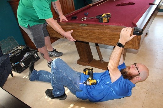 Pool Table Assembly & Disassembly